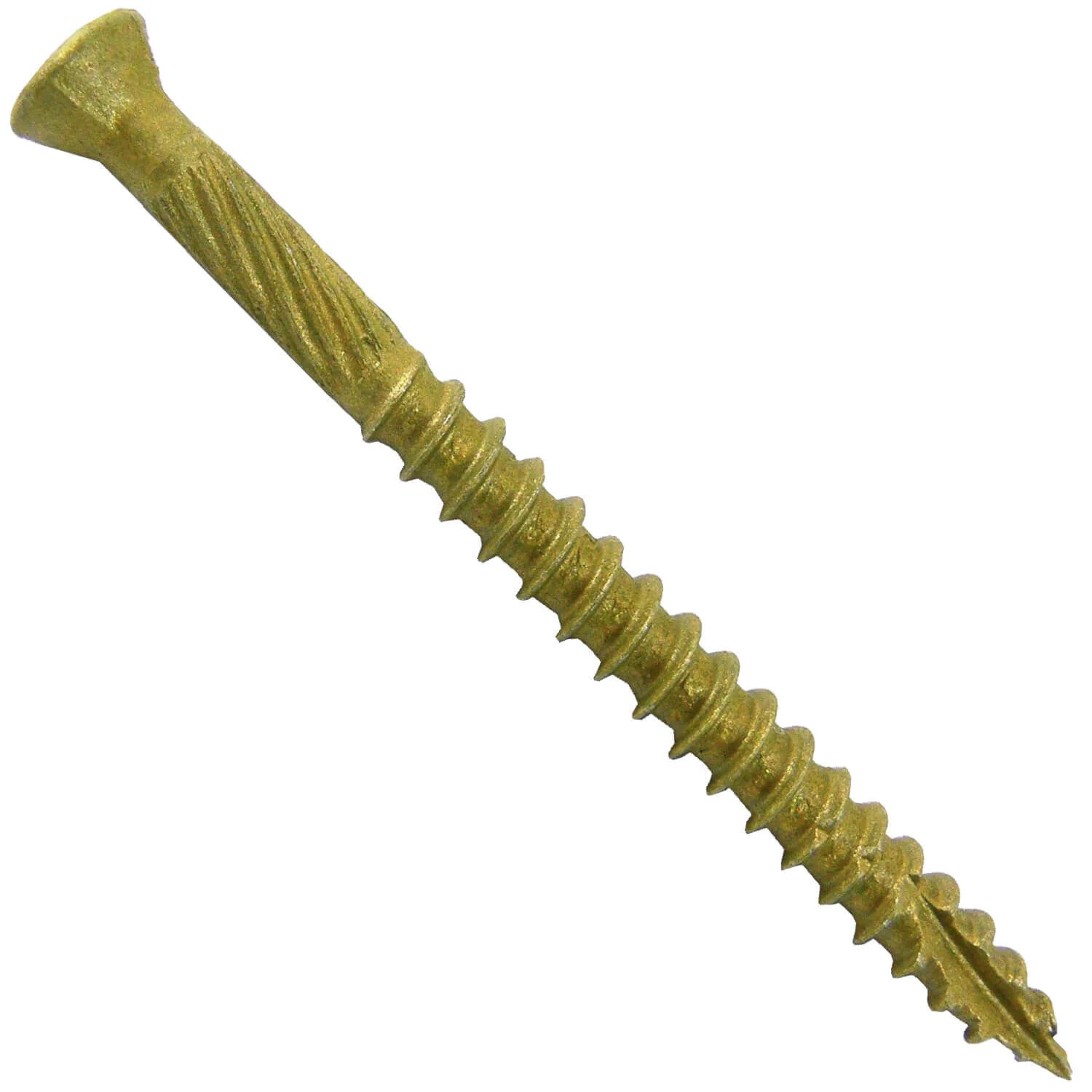 #9 Bronze Star Trim Head Wood Screw Torx/Star Drive Head - Multipurpose Exterior Coated Torx/Star Drive Wood Screws - Image 3