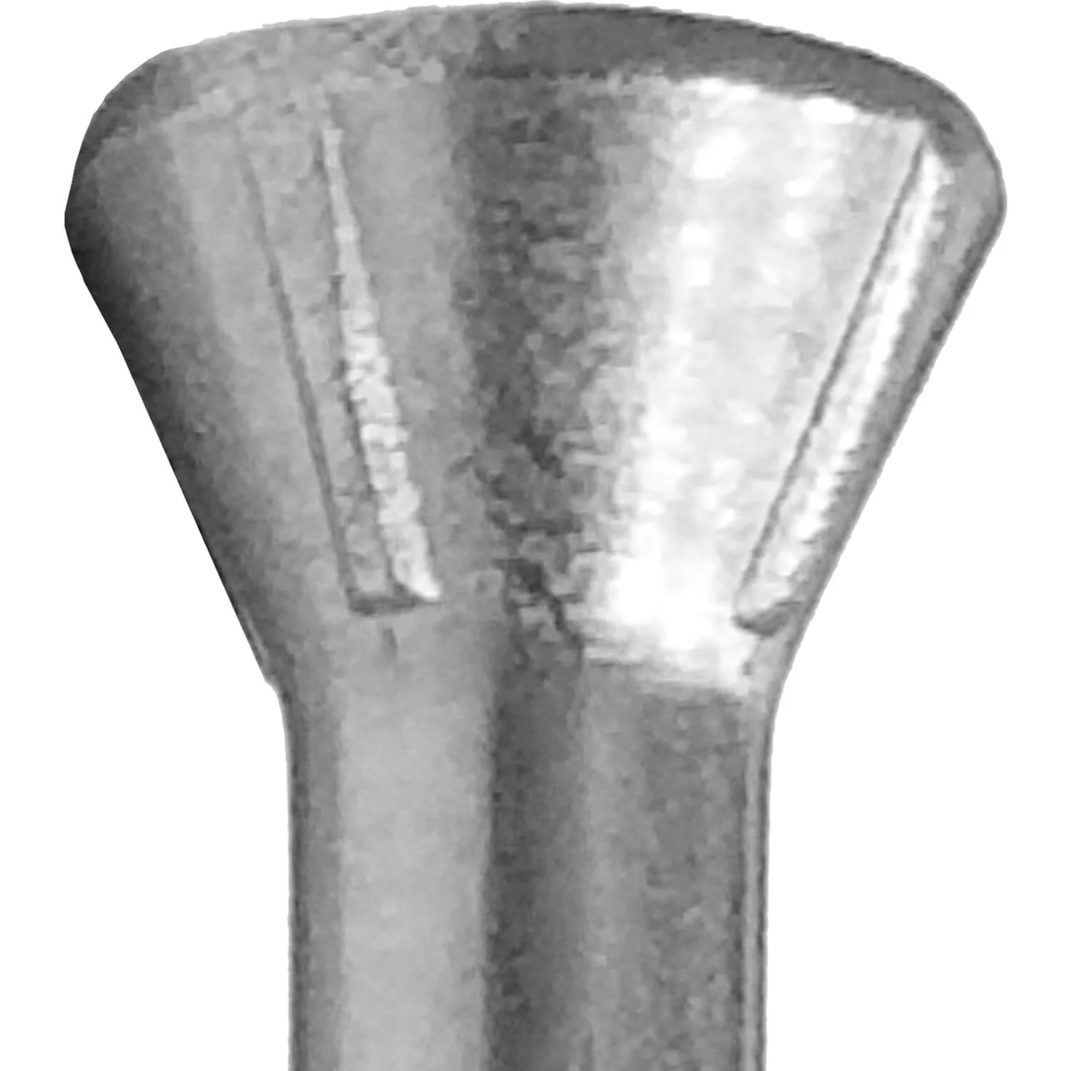 #9 x 3" Silver Star Stainless Steel TRIM HEAD Screw Torx/Star Drive Head-Stainless Steel TRIM HEAD Wood Screws - 305 Stainless Steel Torx/Star Drive Wood Screws - FULL BOX ~2,000 Screws (OVERSTOCK) - Image 4