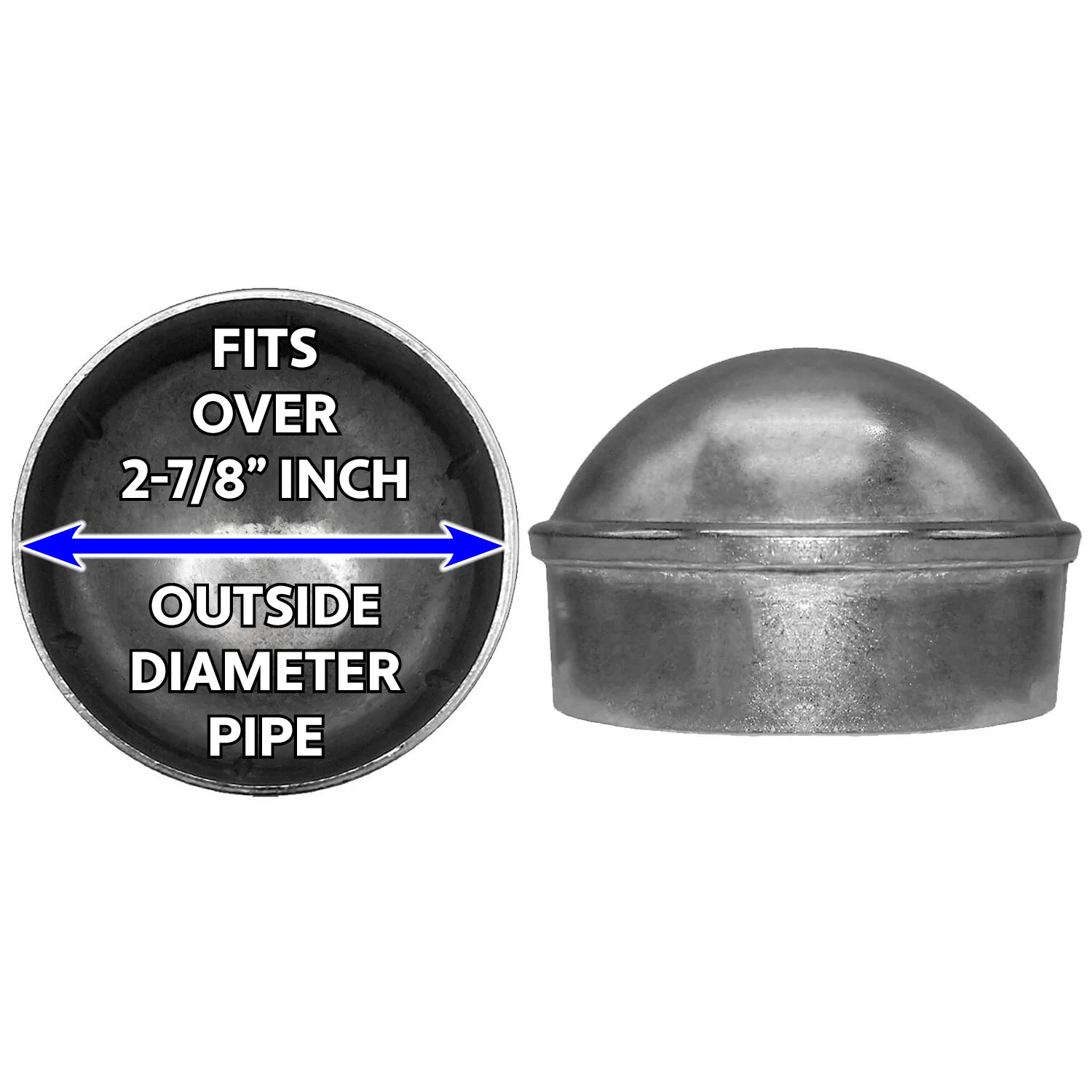 Aluminum Chain Link Fence Post Caps - Image 20