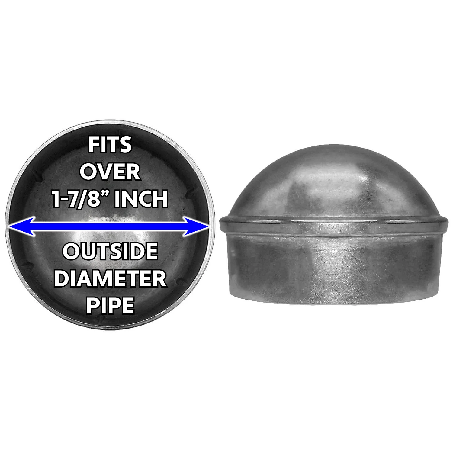 Aluminum Chain Link Fence Post Caps - Image 6