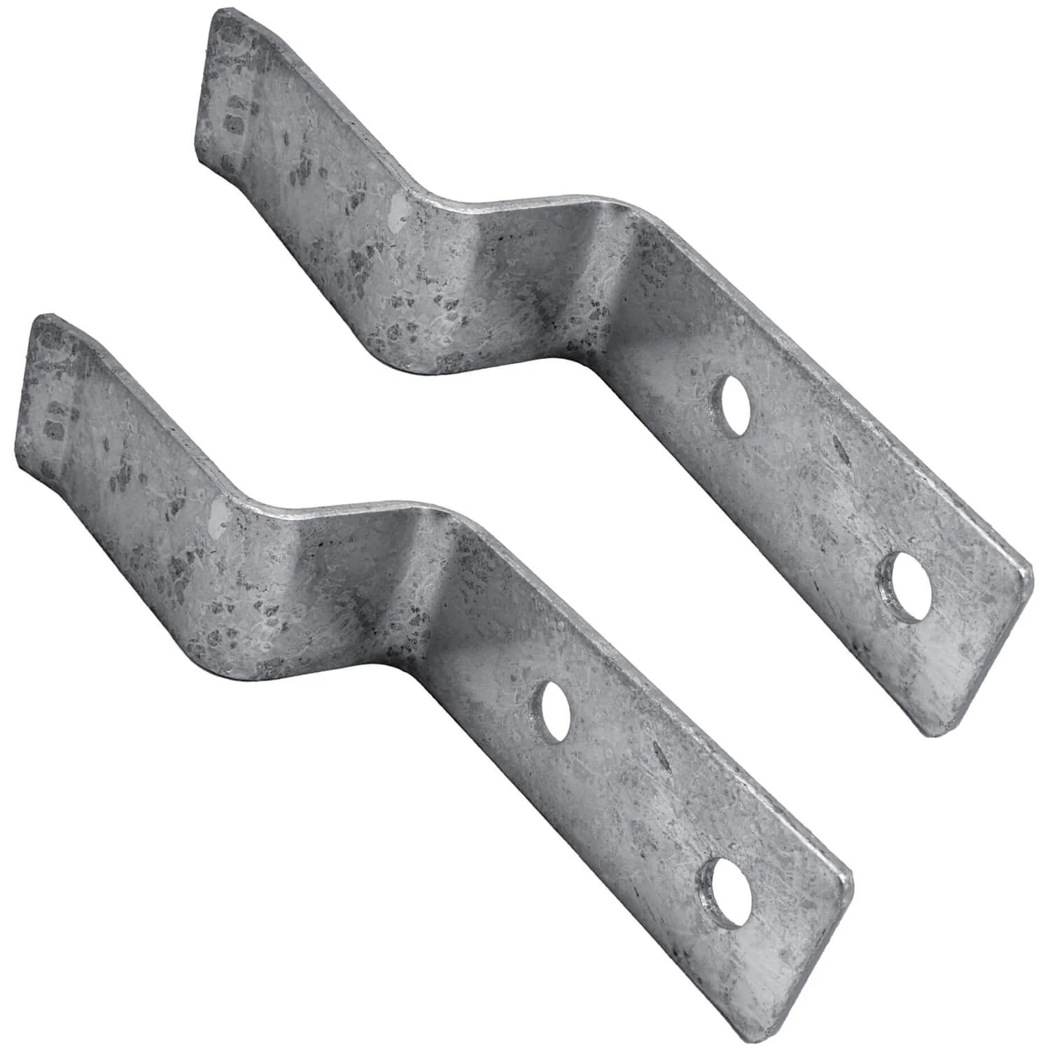 Barn Door, Gate or Door - Drop Bar Lock Brackets - Made of Galvanized Pressed Steel to Resist Rust - Image 7
