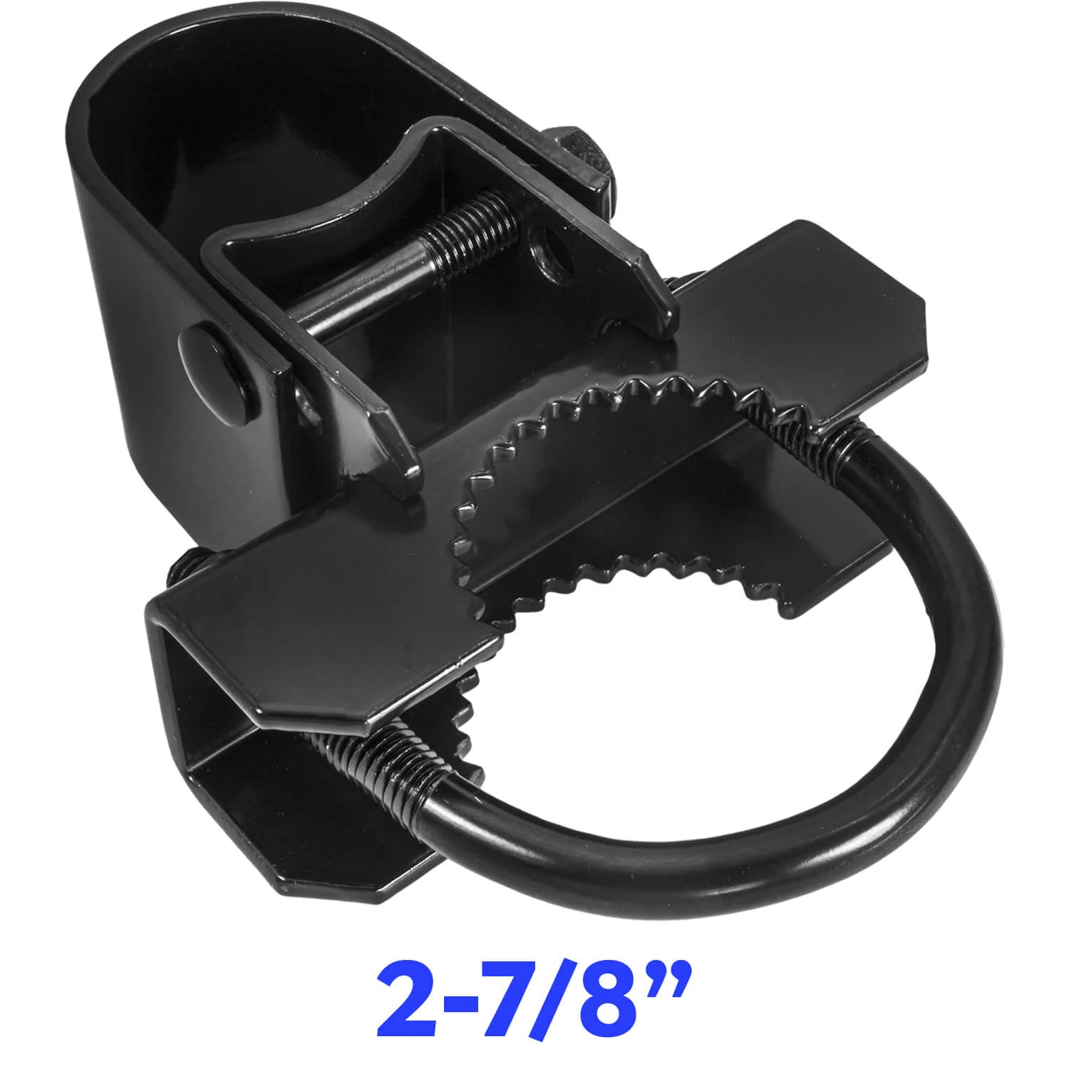 BLACK BULL DOG GATE HINGE - Commercial Heavy Duty - Chain Link Fence Gate Hinge - Image 5
