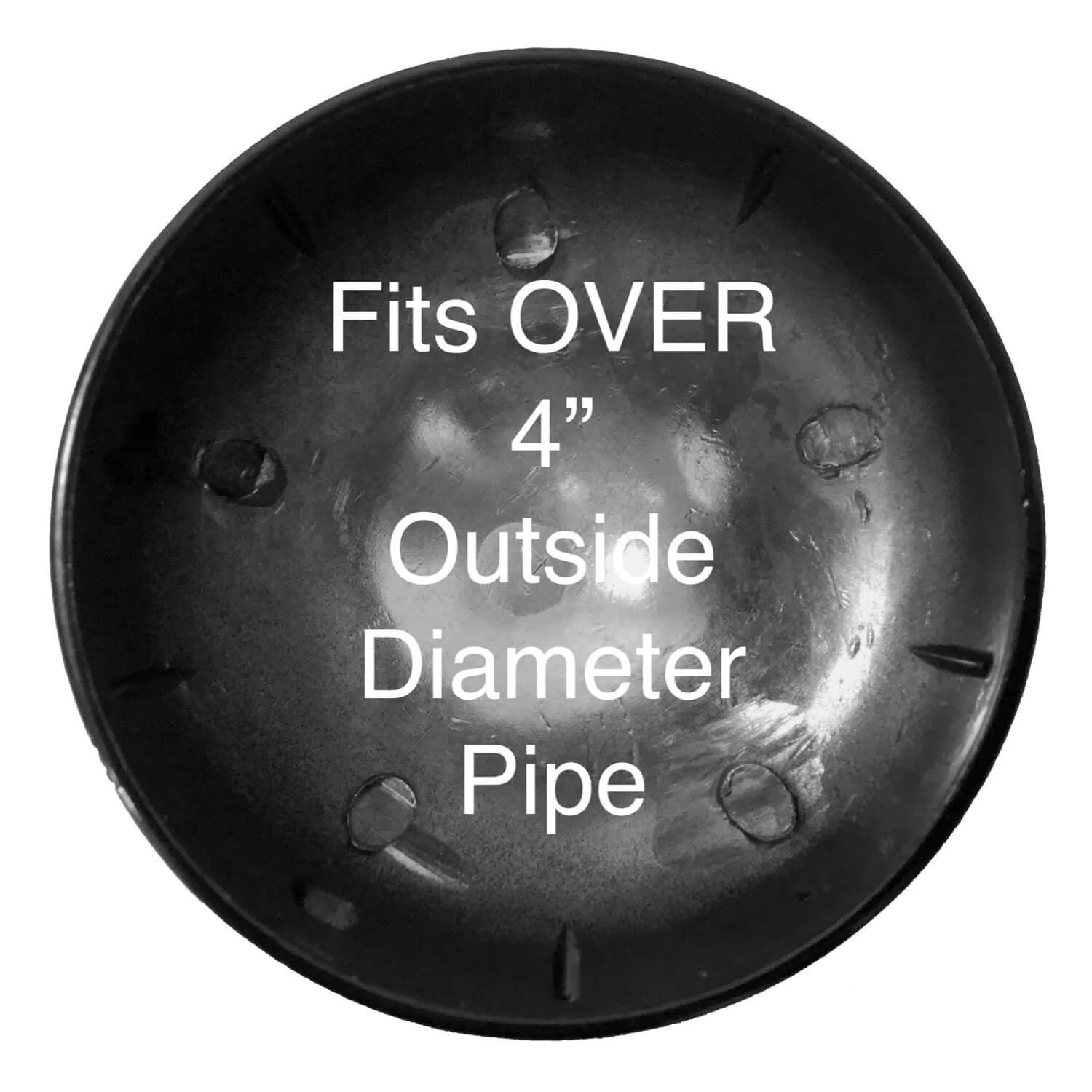 Black Chain Link Fence Post Caps - Image 21