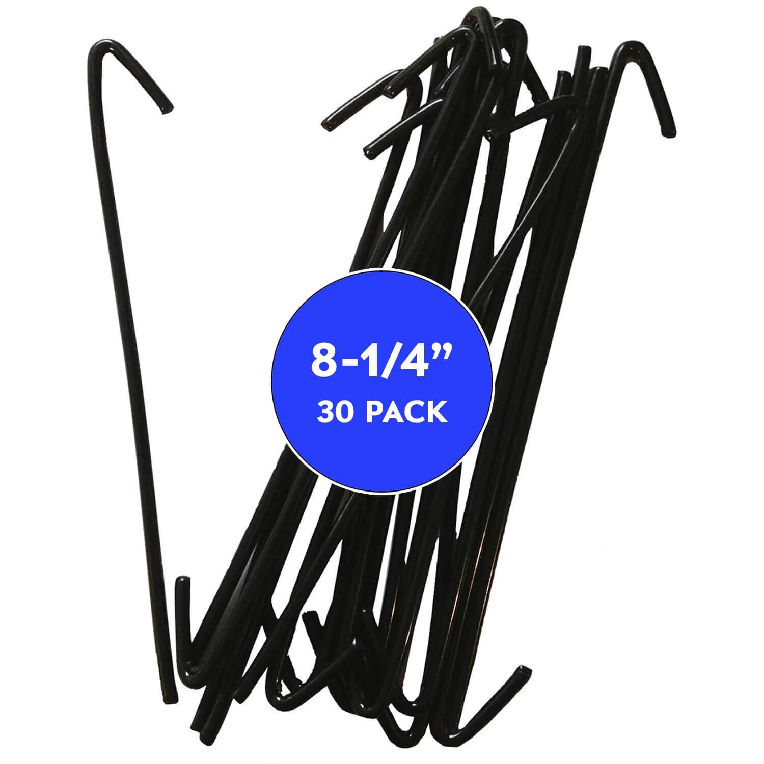 Black Chain Link Wire Ties and Chain Link Hook Ties, or Chain Link Fence Tie Wires. - Image 6