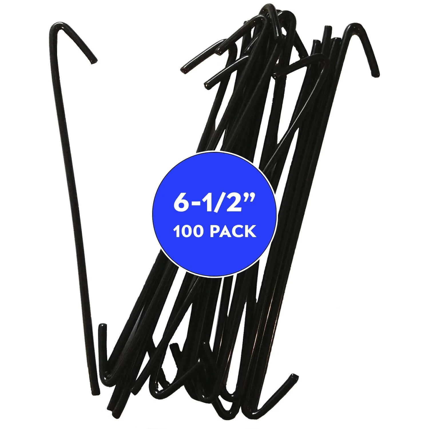Black Chain Link Wire Ties and Chain Link Hook Ties, or Chain Link Fence Tie Wires. - Image 9