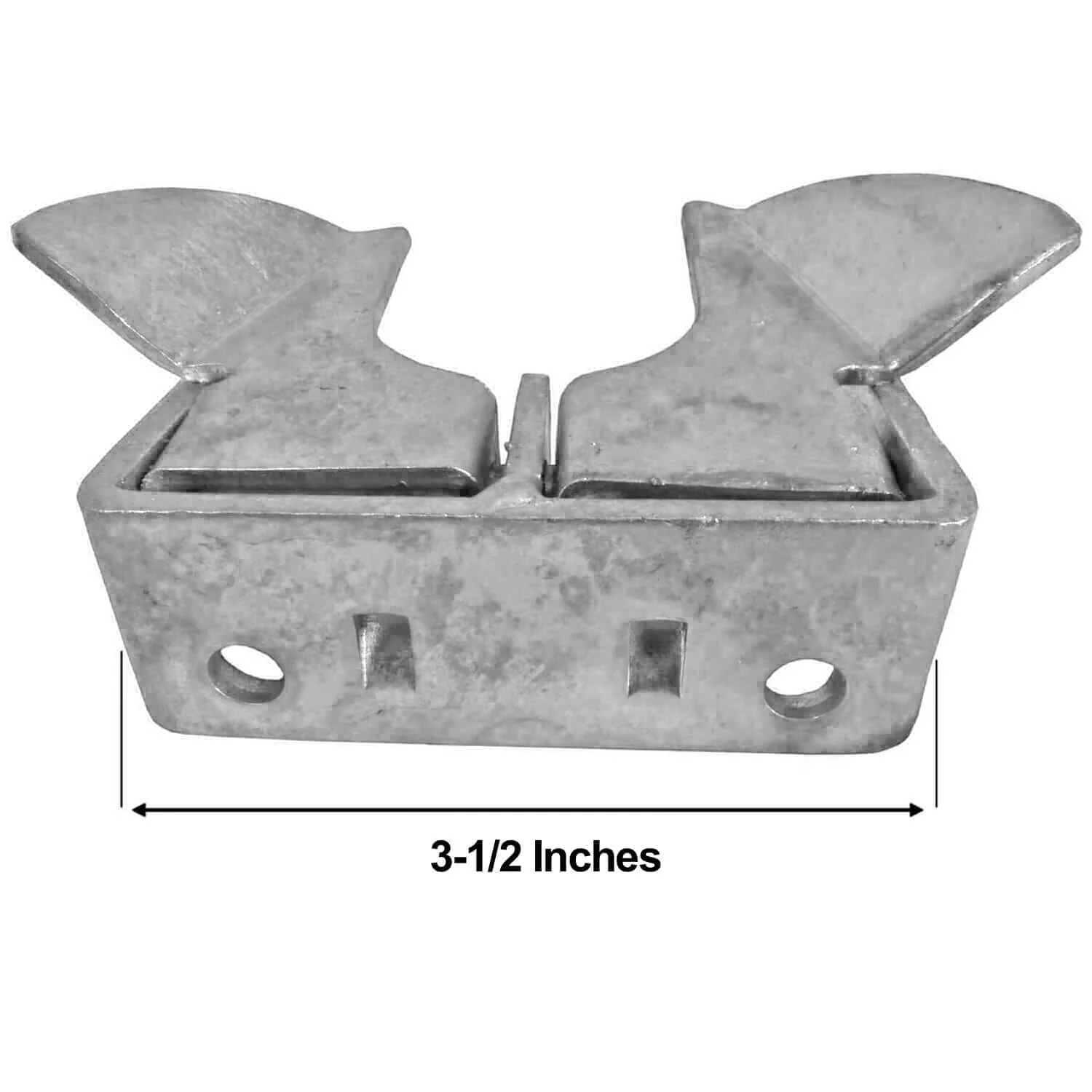 Wood Post Mounted Butterfly Gate Latch - Latch for Wood Fence Gates & Wall Mount Applications - Image 7