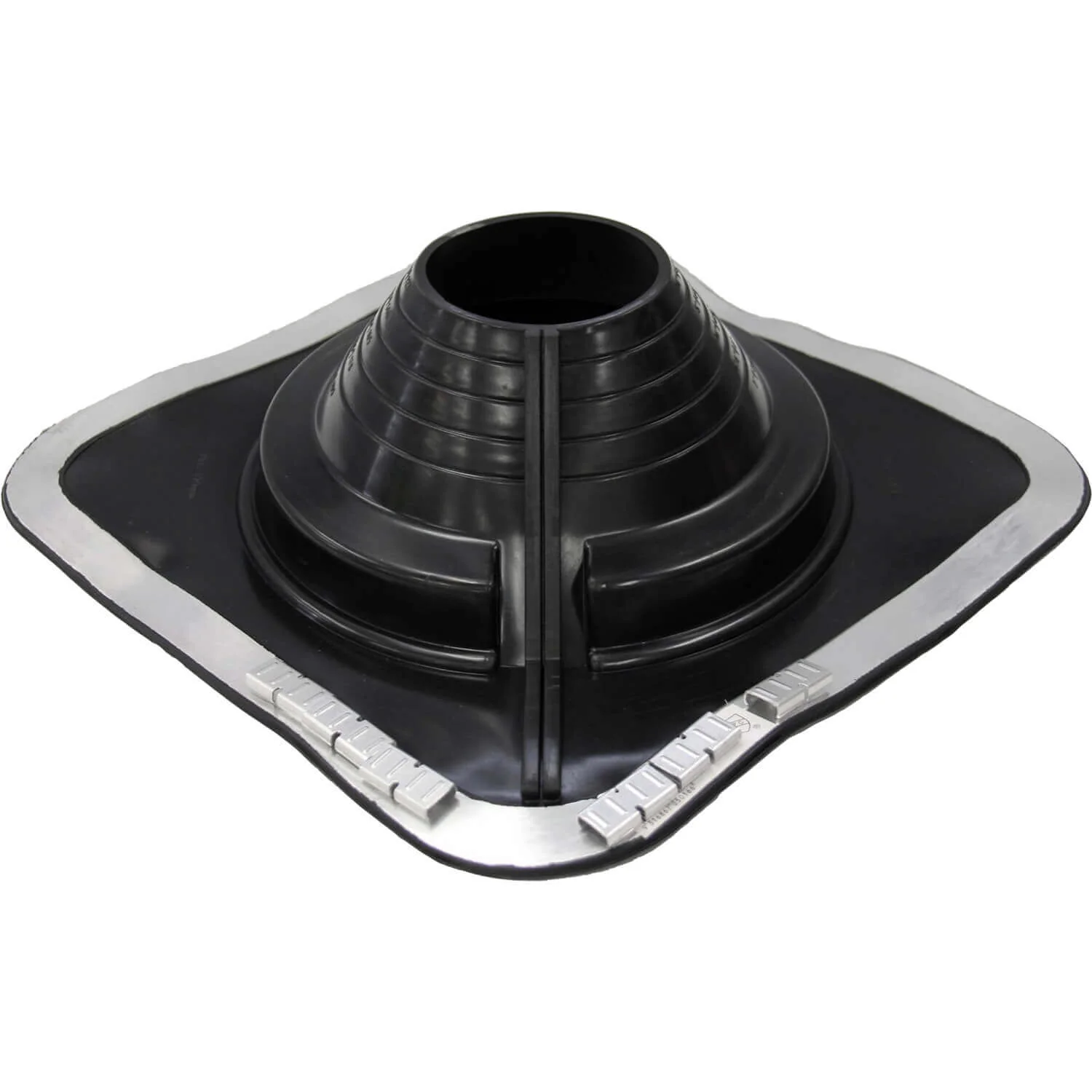 BLACK SQUARE BASE COMBO PIPE FLASHING BOOT: EPDM Square Base Flexible Pipe Flashing - Image 23