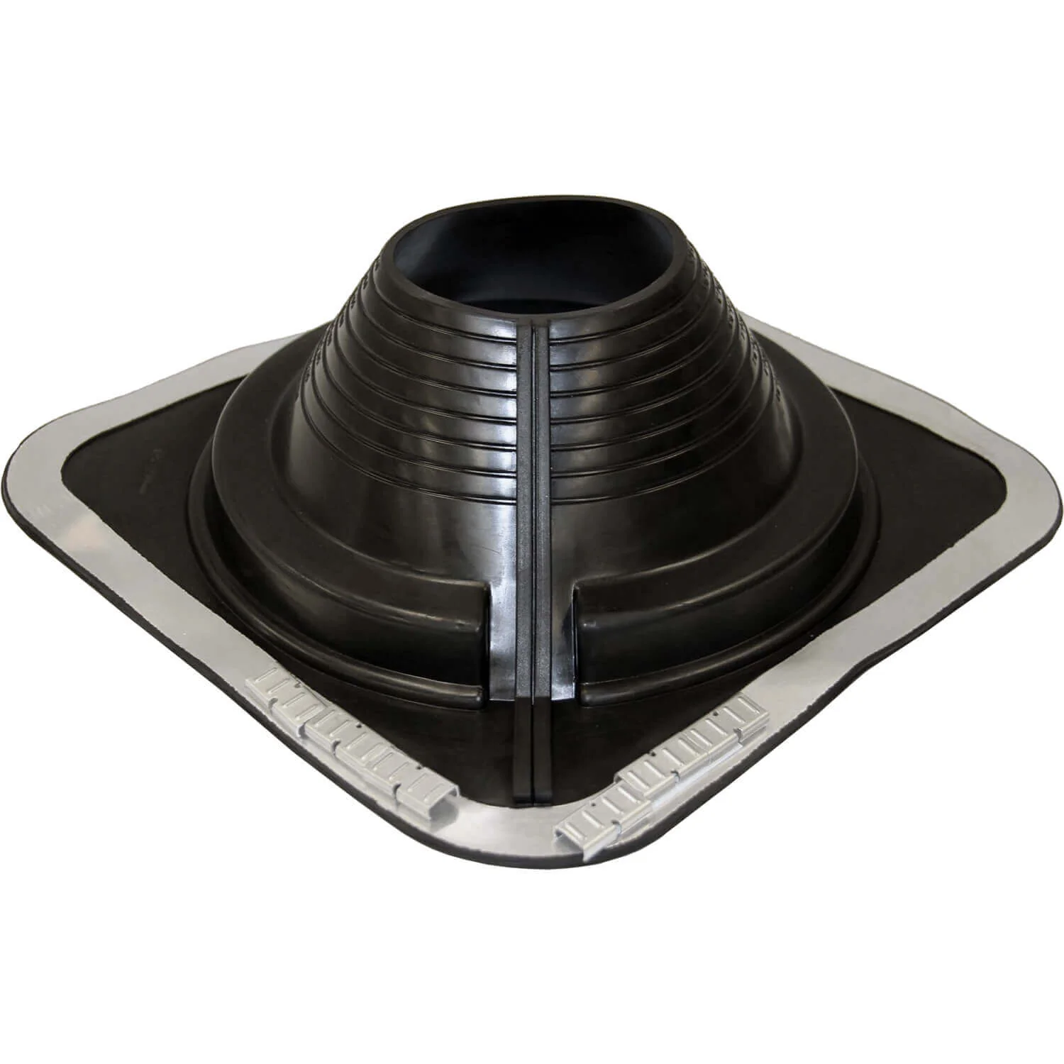 BLACK SQUARE BASE COMBO PIPE FLASHING BOOT: EPDM Square Base Flexible Pipe Flashing - Image 25