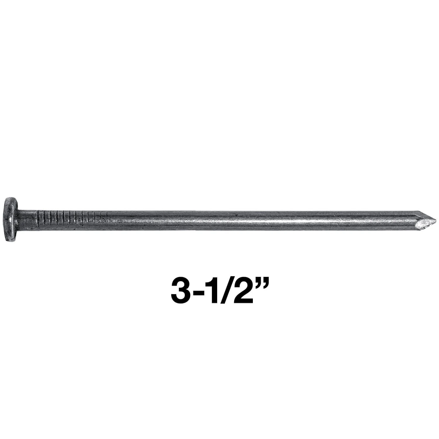 Bright Common Framing Nails - Heavy-Duty Fastener Designed for Interior Construction Applications - Uncoated Carbon Steel with Smooth Shank - Load Bearing Strength - Image 38