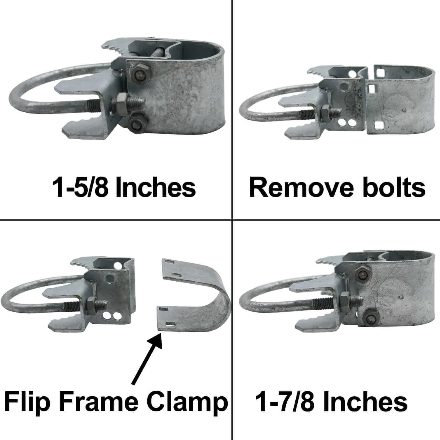 BULL DOG GATE HINGE - Commercial Heavy Duty - Chain Link Fence Gate Hinge - Image 26