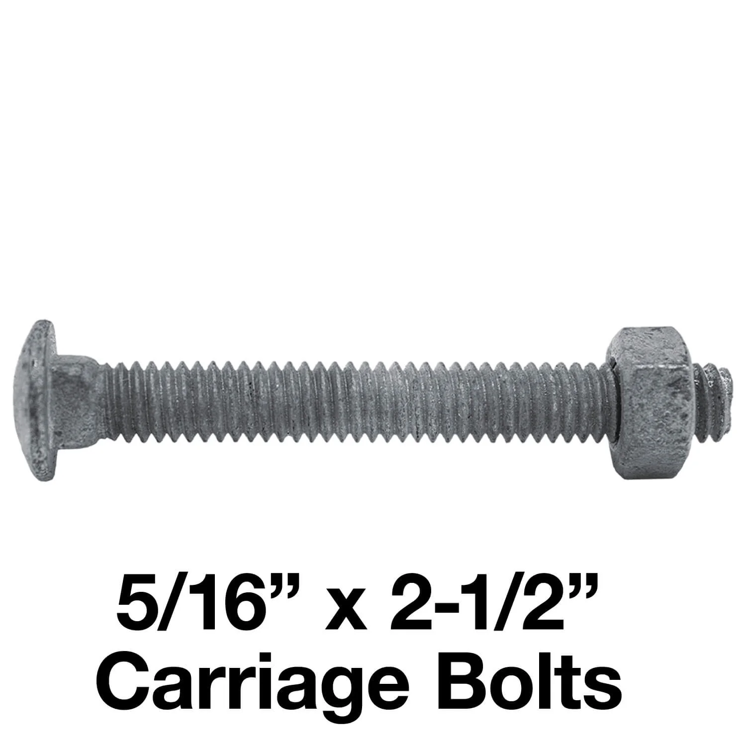 CARRIAGE BOLTS - Galvanized Bulk Chain Link Fence Carriage Bolts - Image 11