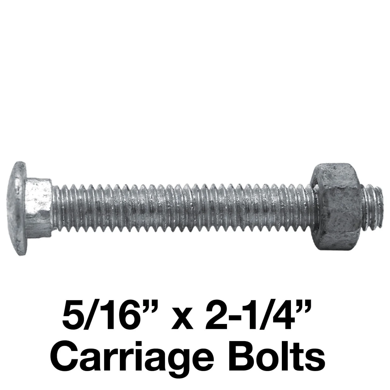 CARRIAGE BOLTS - Galvanized Bulk Chain Link Fence Carriage Bolts - Image 21