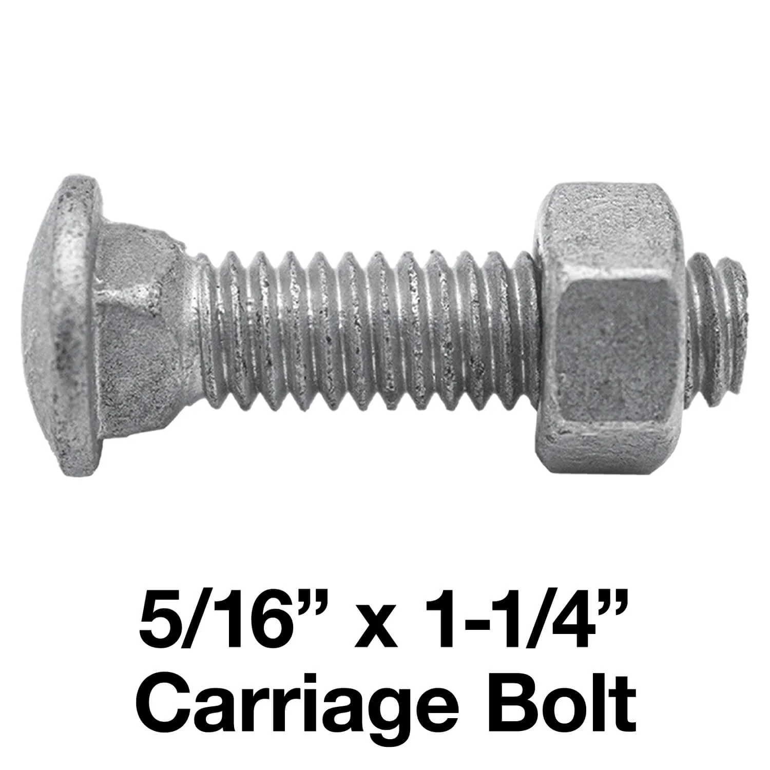 CARRIAGE BOLTS - Galvanized Bulk Chain Link Fence Carriage Bolts - Image 5