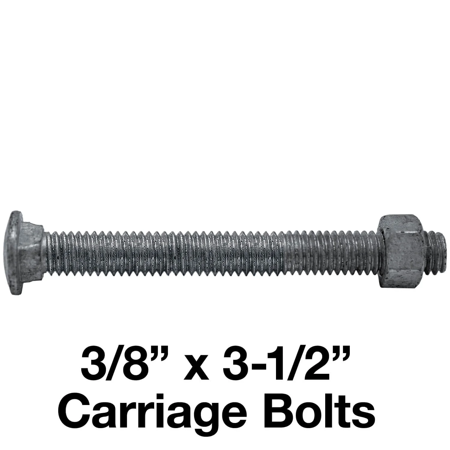 CARRIAGE BOLTS - Galvanized Bulk Chain Link Fence Carriage Bolts - Image 7