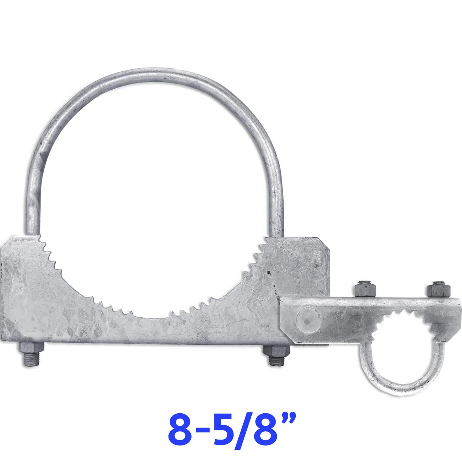 Chain Link Fence 180 Degree Commercial Duty Gate Hinge - Chain Link Post Gate Hinge - Hinge "U" Bolts Included - 1 Hinge Assembly - Image 27