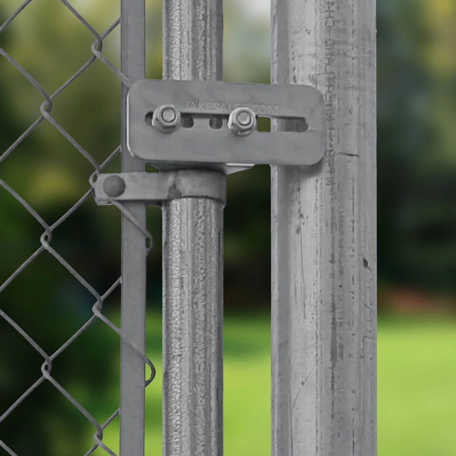 Chain Link Fence Adjustable Gate Stopper - Fits Gate Frames From 1-3/8" to 1-7/8" - Image 14