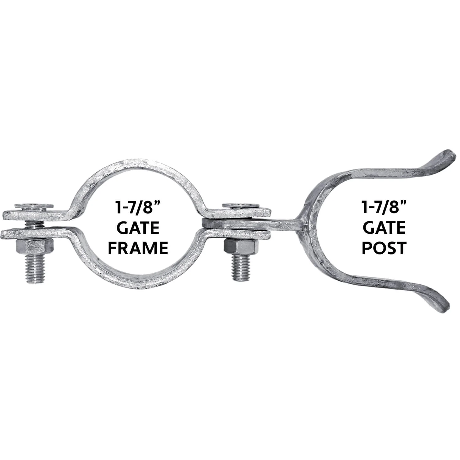 Chain Link Fence Gate Fork Latch -  Fence Gate Latch - Galvanized Fence Gate Latch With Hole for Padlock - Image 19