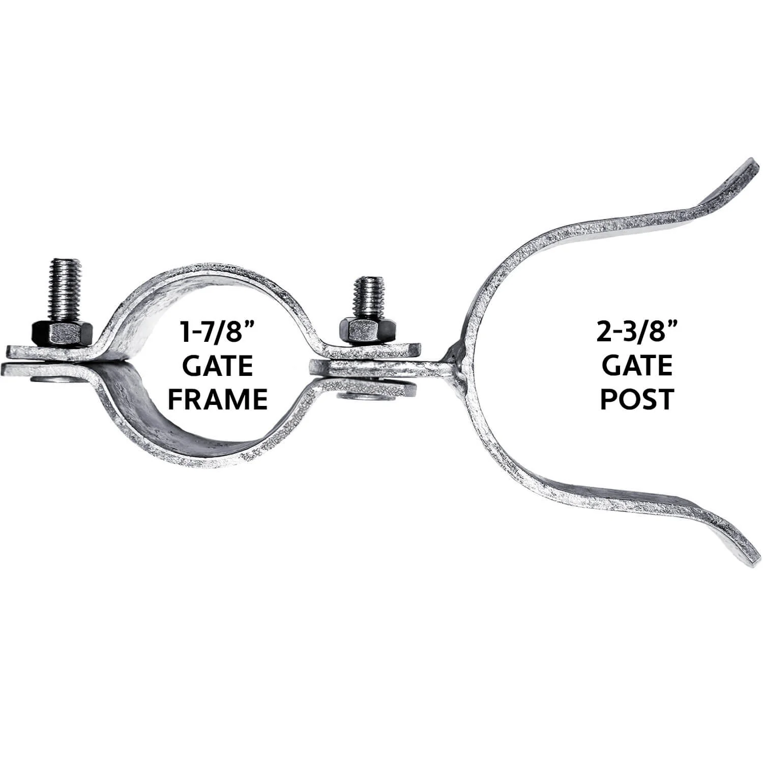 Chain Link Fence Gate Fork Latch -  Fence Gate Latch - Galvanized Fence Gate Latch With Hole for Padlock - Image 20