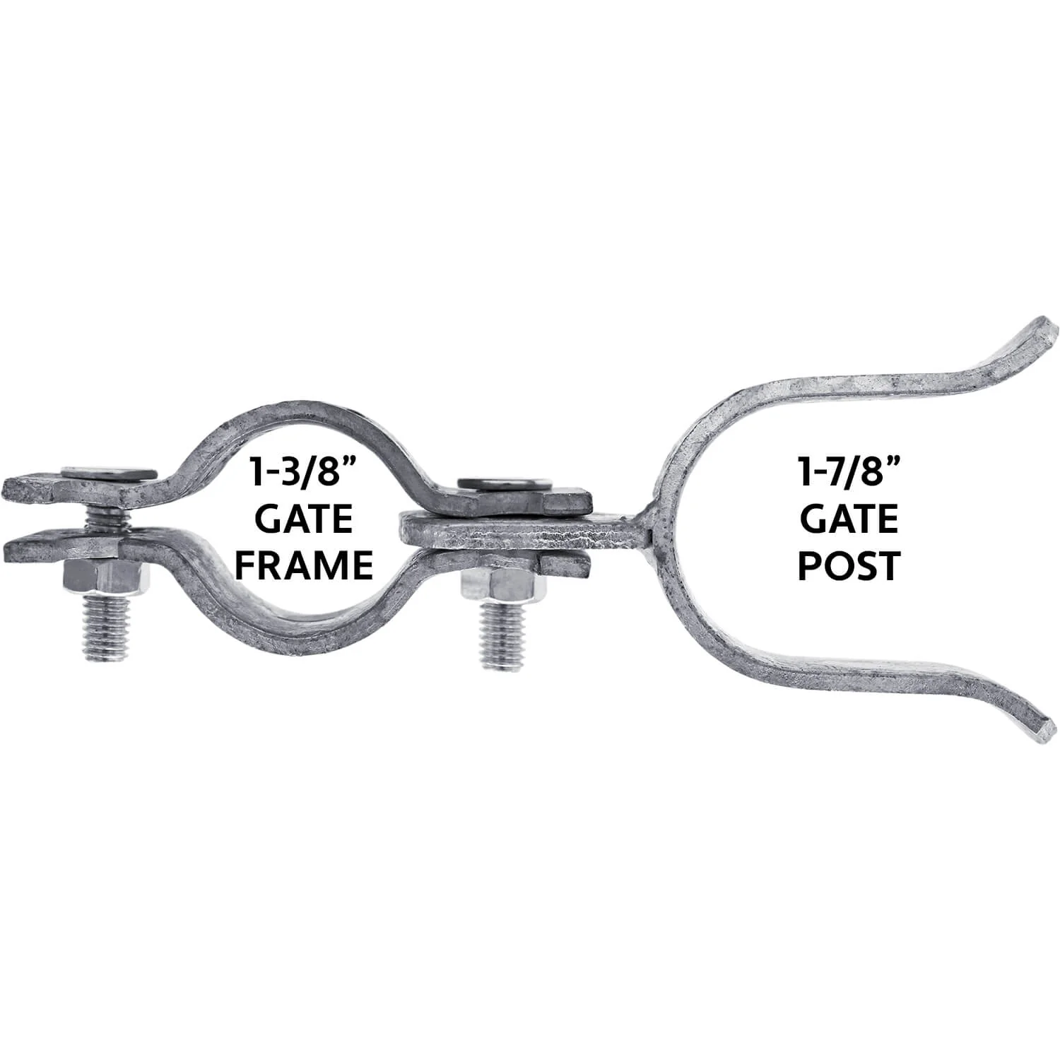 Chain Link Fence Gate Fork Latch -  Fence Gate Latch - Galvanized Fence Gate Latch With Hole for Padlock - Image 27