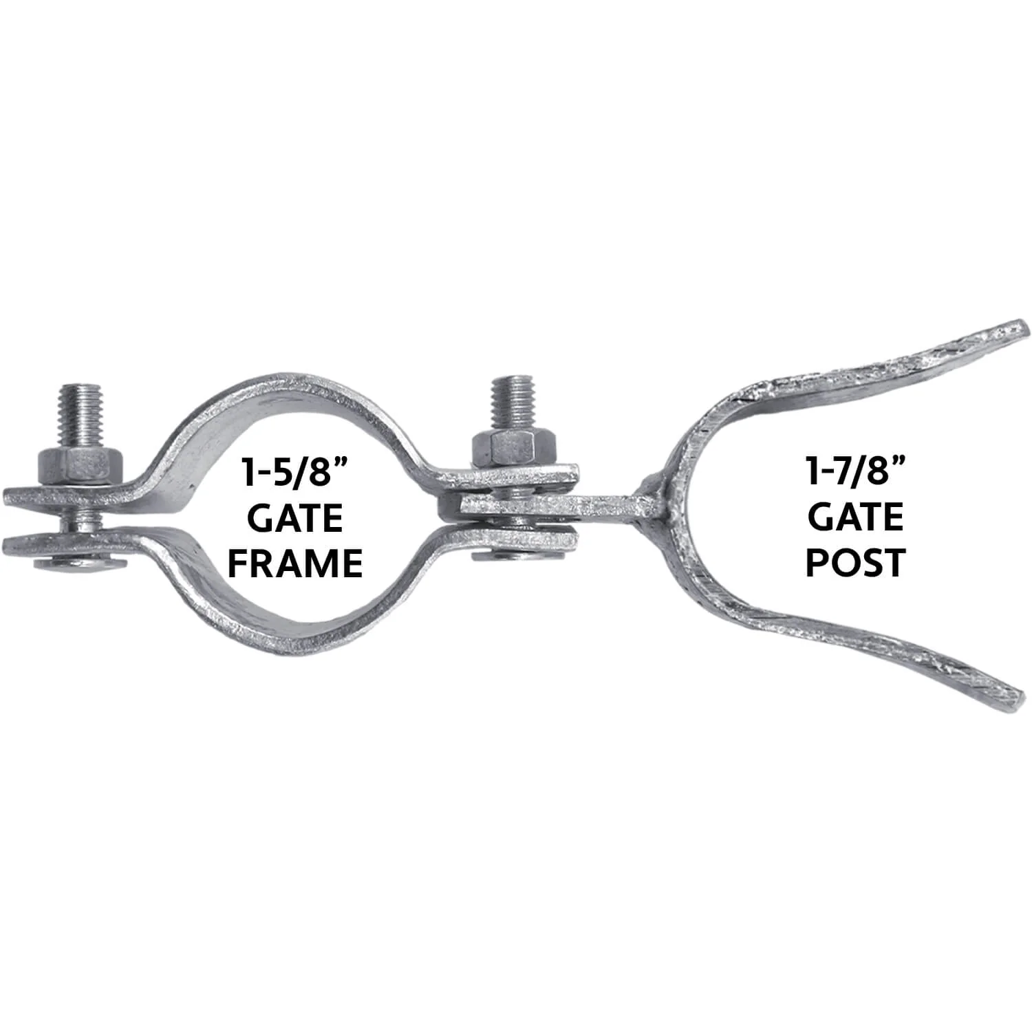 Chain Link Fence Gate Fork Latch -  Fence Gate Latch - Galvanized Fence Gate Latch With Hole for Padlock - Image 41