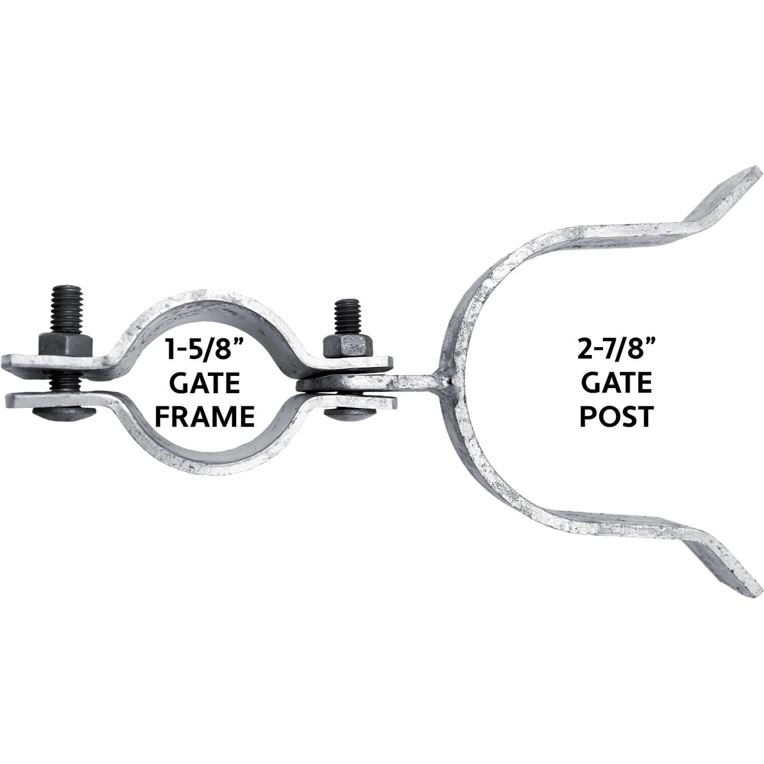 Chain Link Fence Gate Fork Latch -  Fence Gate Latch - Galvanized Fence Gate Latch With Hole for Padlock - Image 45