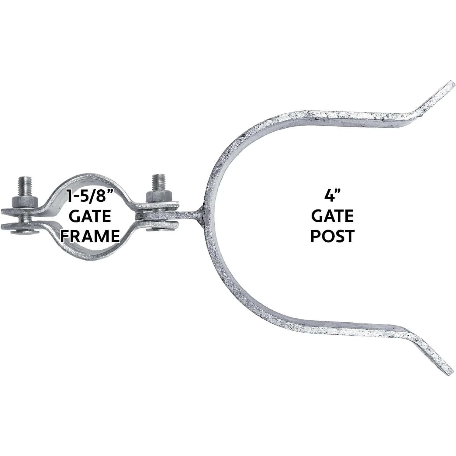 Chain Link Fence Gate Fork Latch -  Fence Gate Latch - Galvanized Fence Gate Latch With Hole for Padlock - Image 47