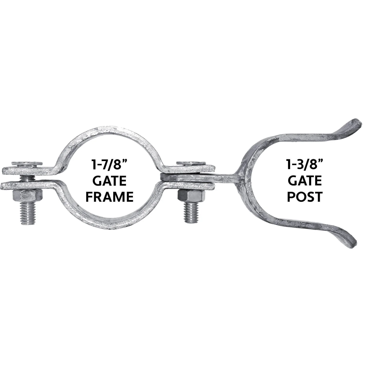Chain Link Fence Gate Fork Latch -  Fence Gate Latch - Galvanized Fence Gate Latch With Hole for Padlock - Image 48