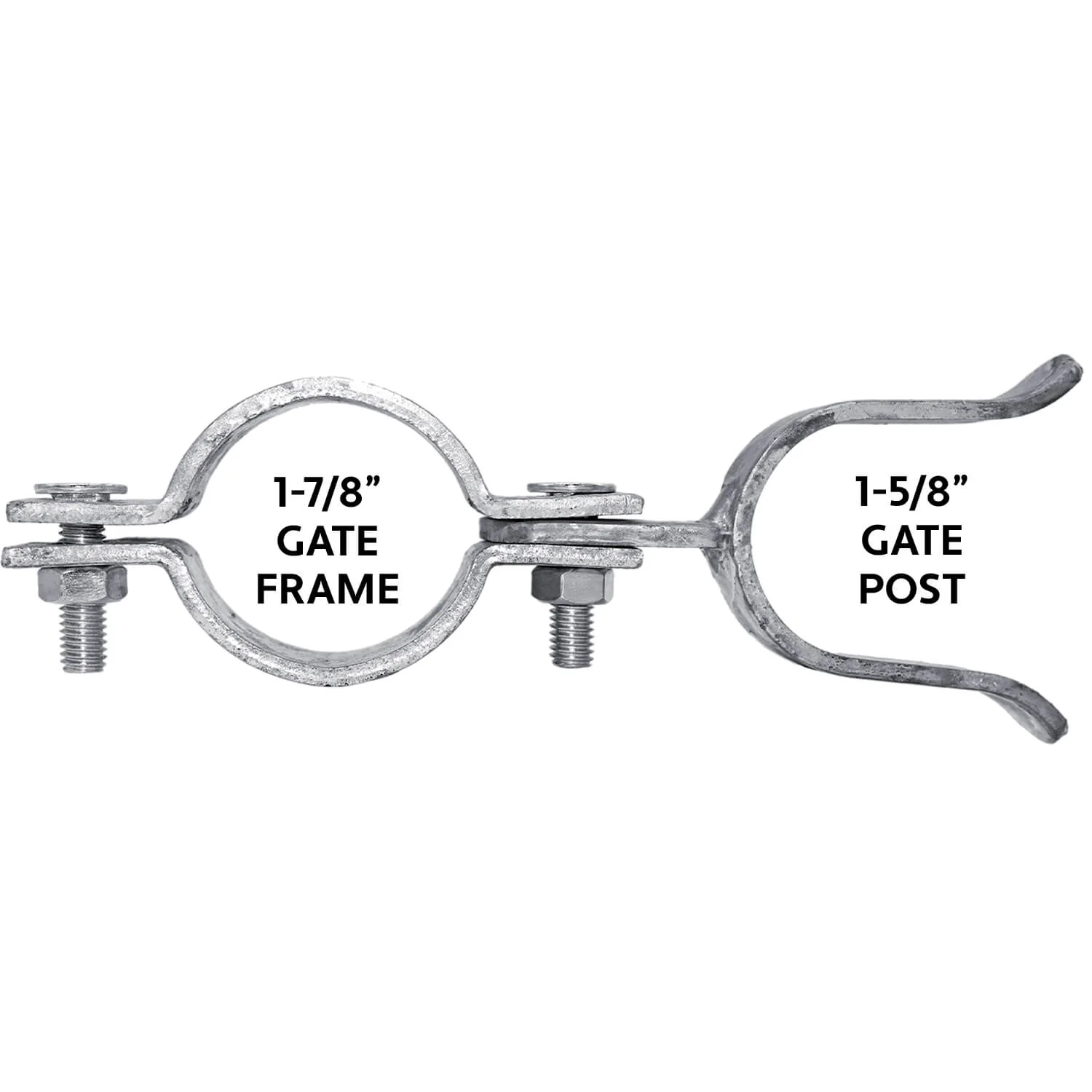 Chain Link Fence Gate Fork Latch -  Fence Gate Latch - Galvanized Fence Gate Latch With Hole for Padlock - Image 51