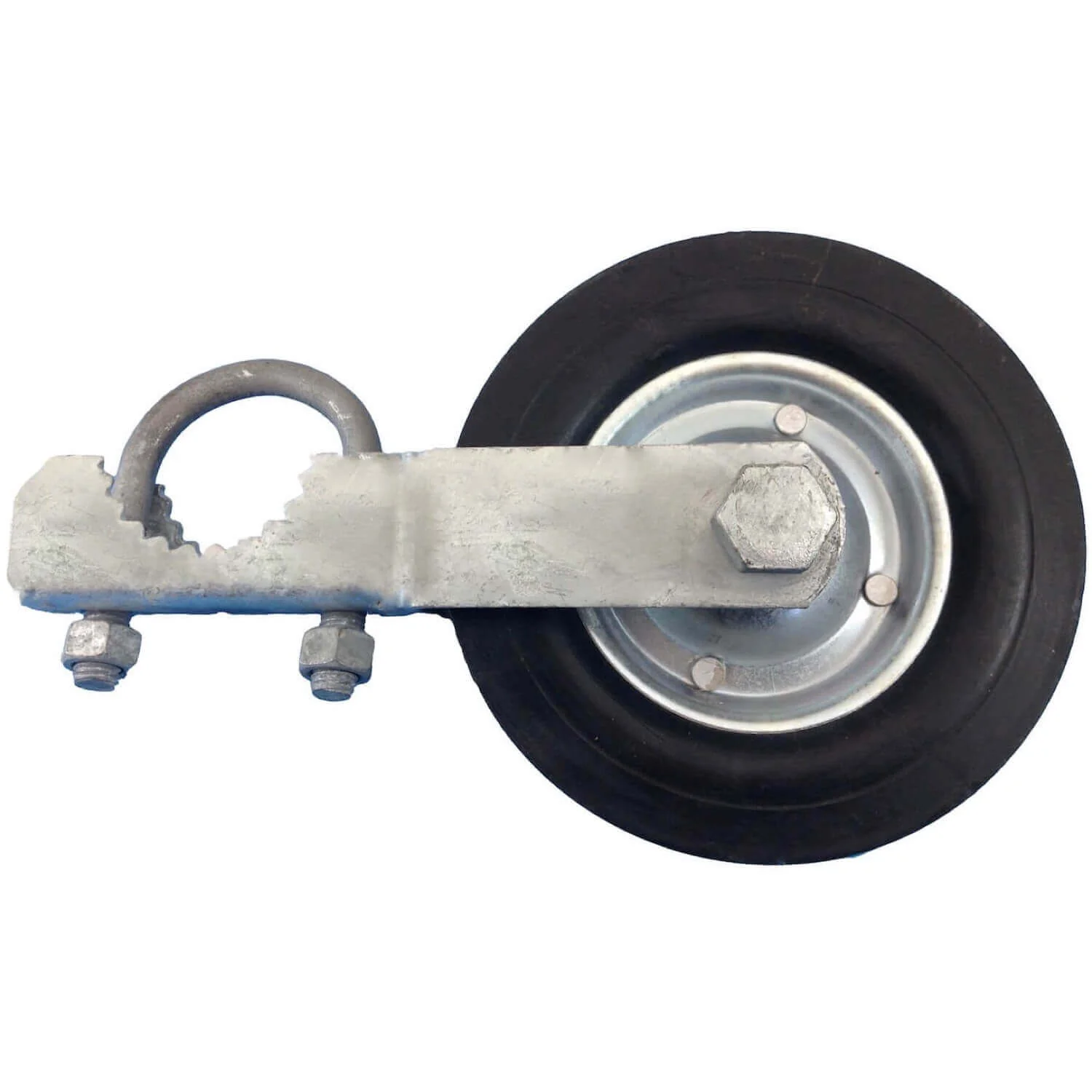Chain Link Fence Gate Helper Wheels in Swivel and Non-Swivel Styles. Support Gate To Prevent Gate From Dragging on the Ground While Opening - Image 3