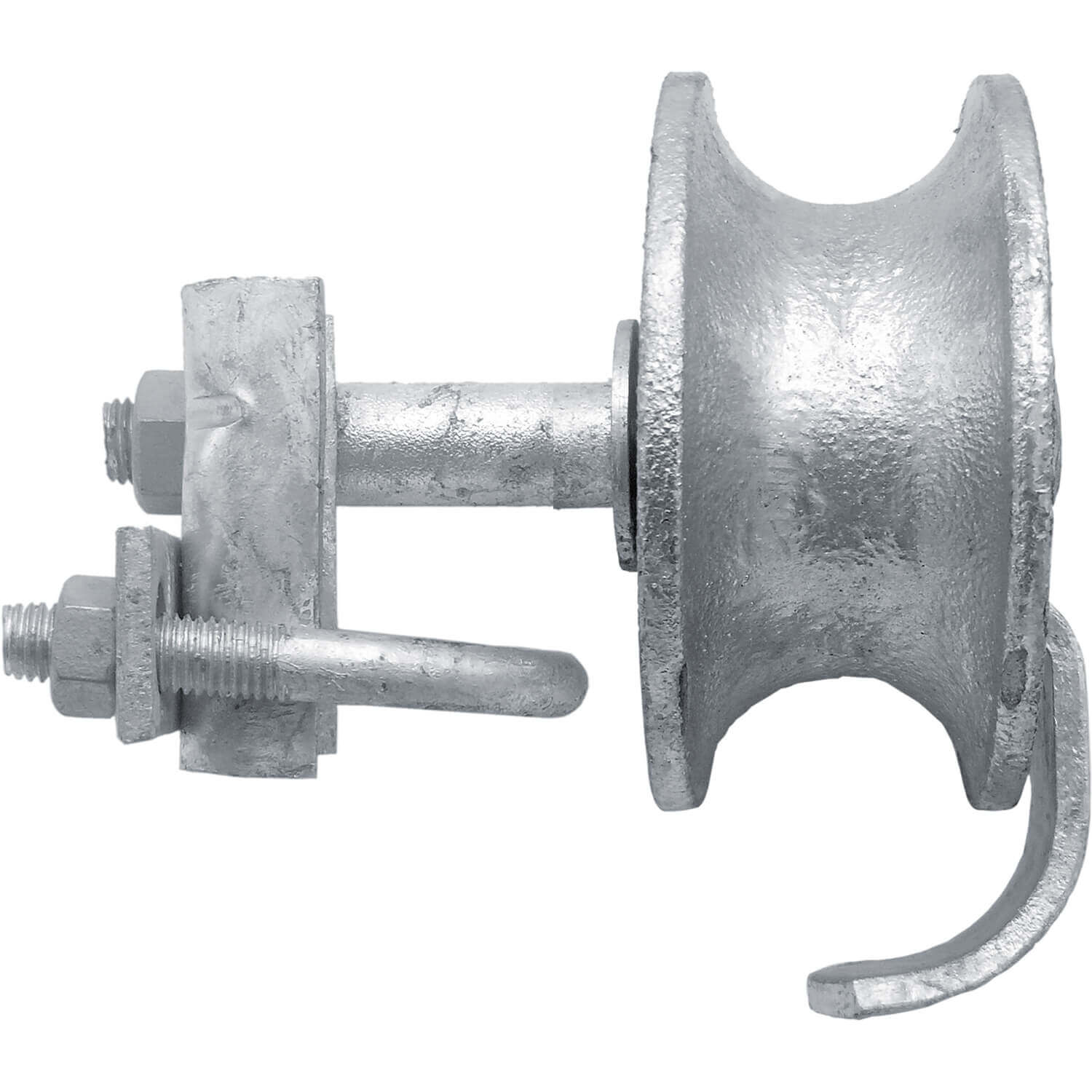 Chain Link Fence Rolling Gate Track Wheel Roller in Steel and Nylon Versions - Image 12
