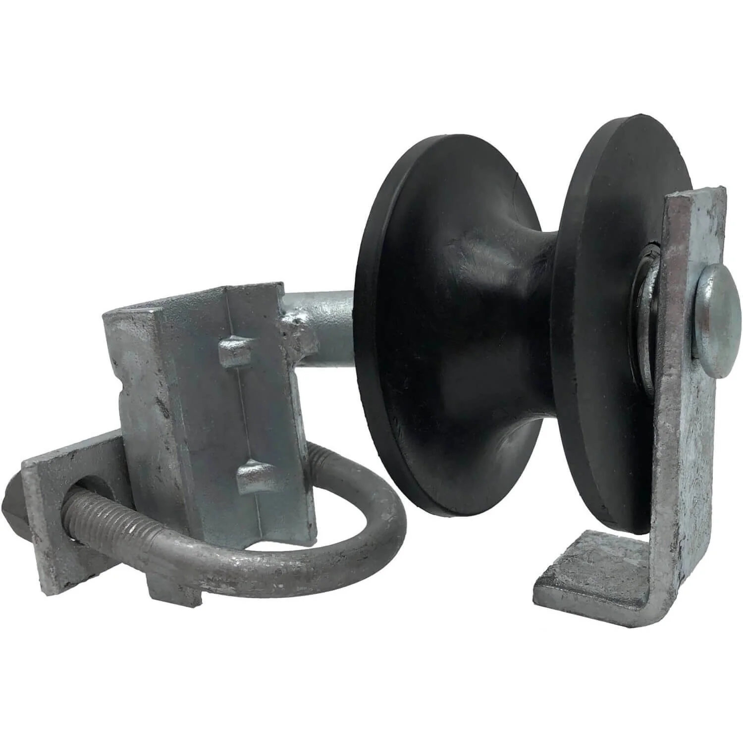 Chain Link Fence Rolling Gate Track Wheel Roller in Steel and Nylon Versions - Image 13