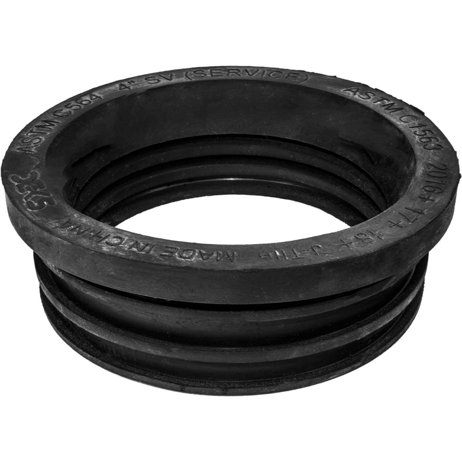 DEKS J-Tite Service Weight Soil Gasket - One Piece Compression Gasket of Molded Neoprene Rubber - Image 9