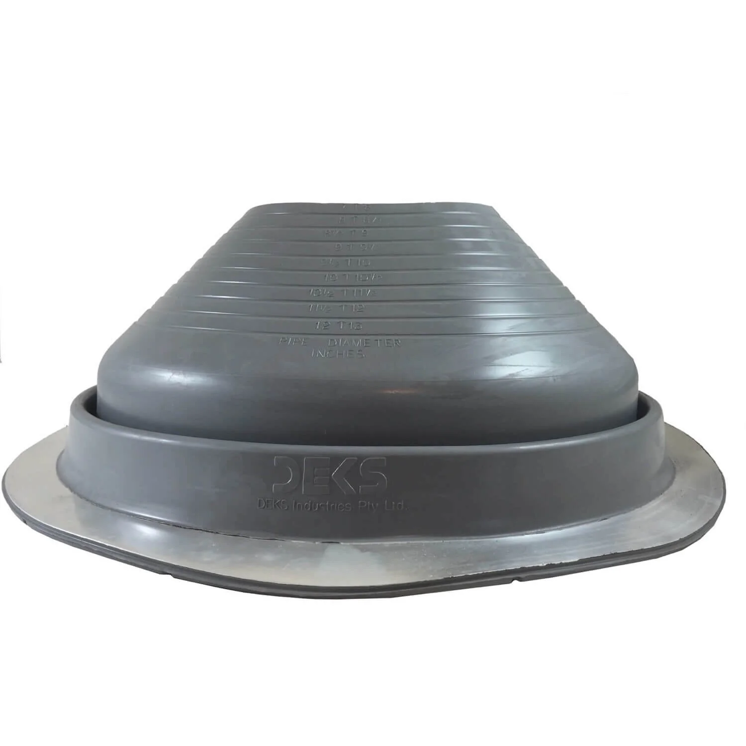 Dektite GRAY EPDM Flexible Round Pipe Flashing - Metal Roof Jack Pipe Boot - Metal Roofing Pipe Flashing - Image 29