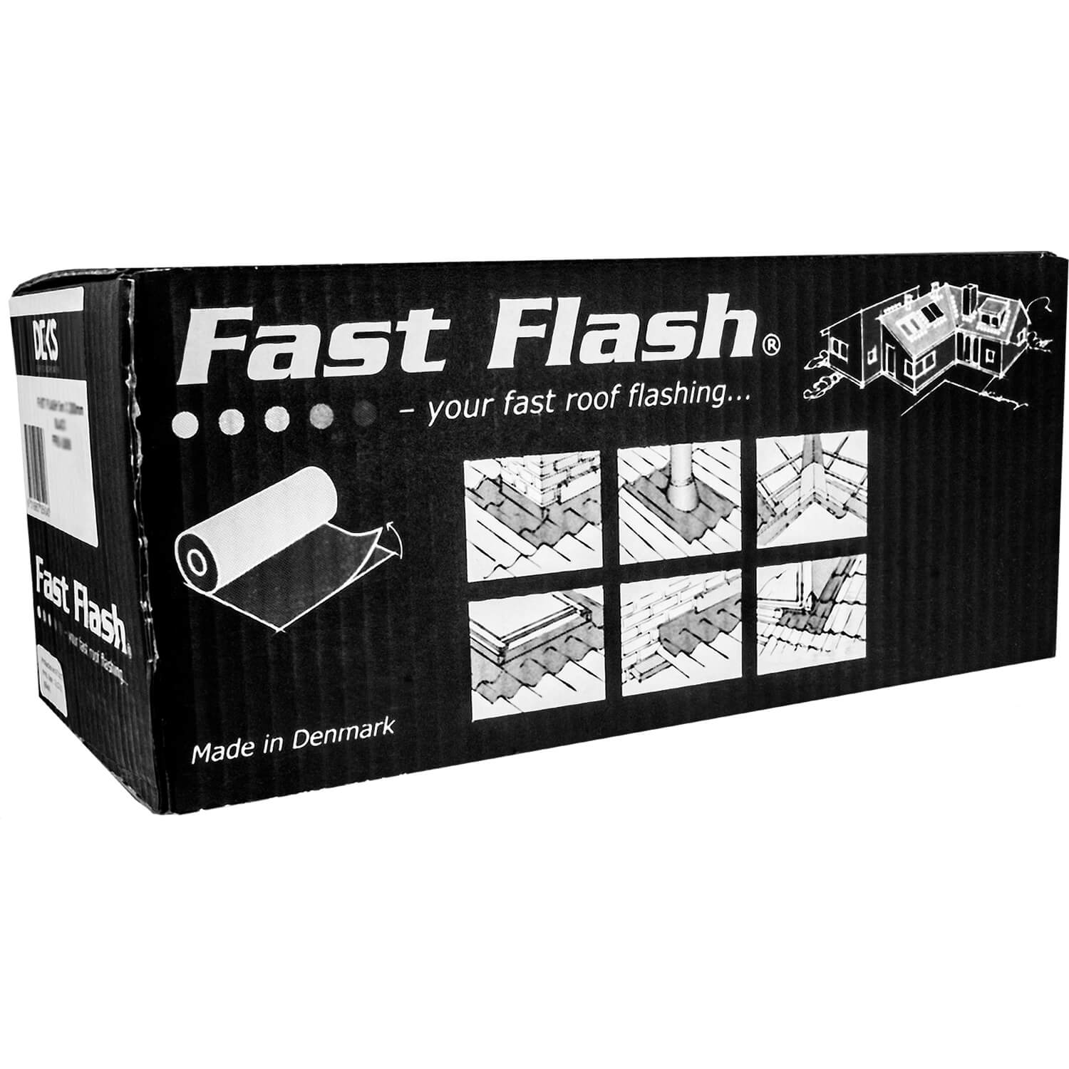 Dektite Self-adhesive Fast Flash Flashing For Most Roofing Materials - 11" x 16 Feet Polymer Roll And 22" x 16 Feet Polymer Roll - Image 4