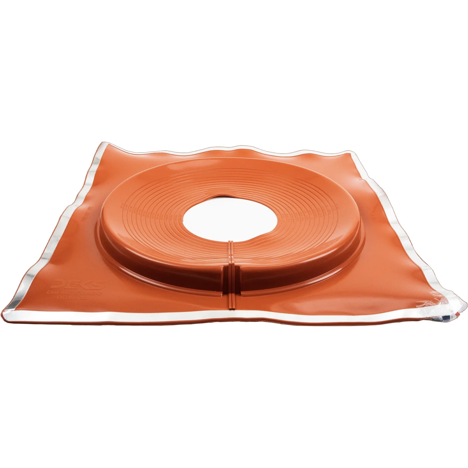 Dektite Square Base Combo Pipe Flashing Boot – Red High Temp Silicone Roof Flashing - Image 25