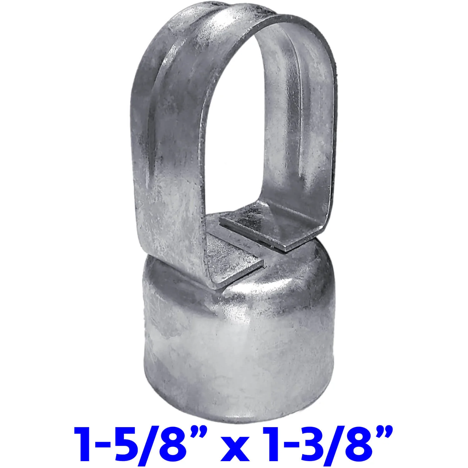 Galvanized Pressed Steel Chain Link Fence Loop Cap (Eye Top) - Image 25