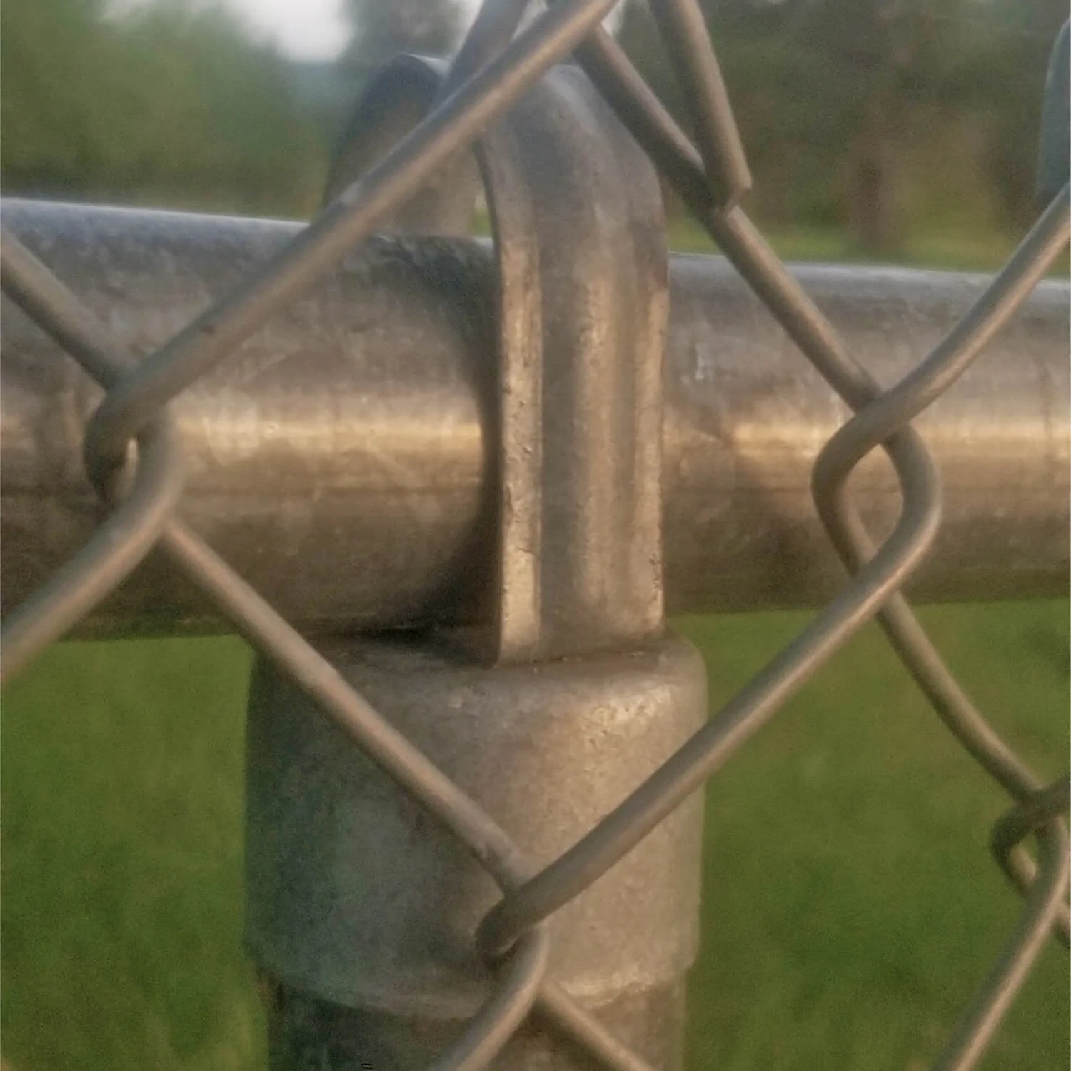 Galvanized Pressed Steel Chain Link Fence Loop Cap (Eye Top) - Image 57