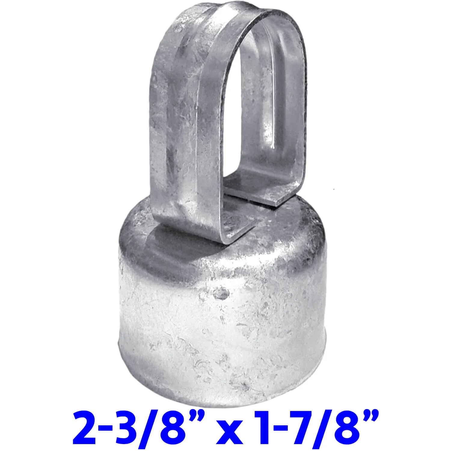 Galvanized Pressed Steel Chain Link Fence Loop Cap (Eye Top) - Image 64