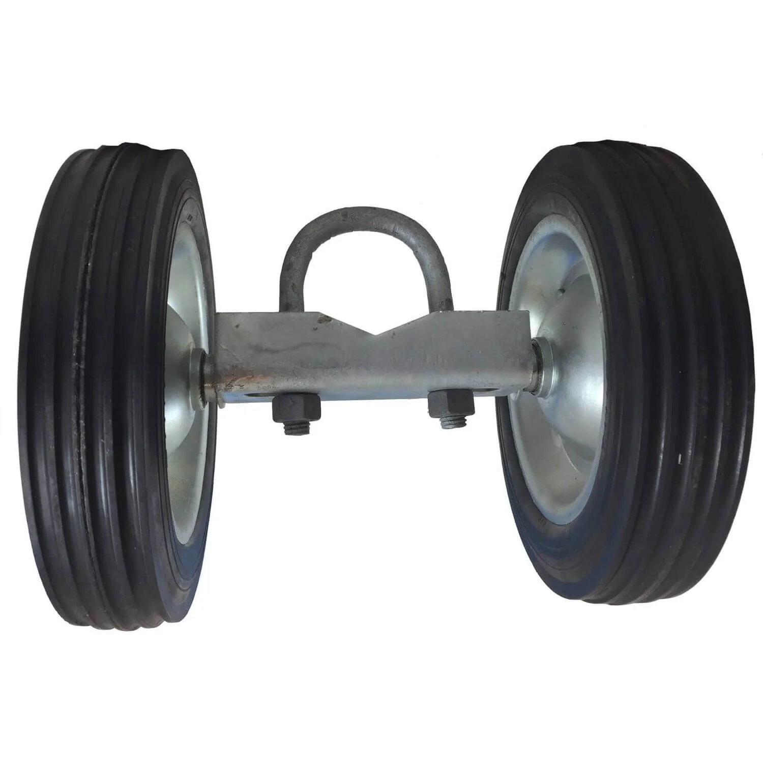 Gate Wheel Carriers for Chain Link Fence Rolling/Sliding Gates. Various Styles and Widths, Hard Rubber Wheels and Pneumatic Rubber Wheels - Image 7