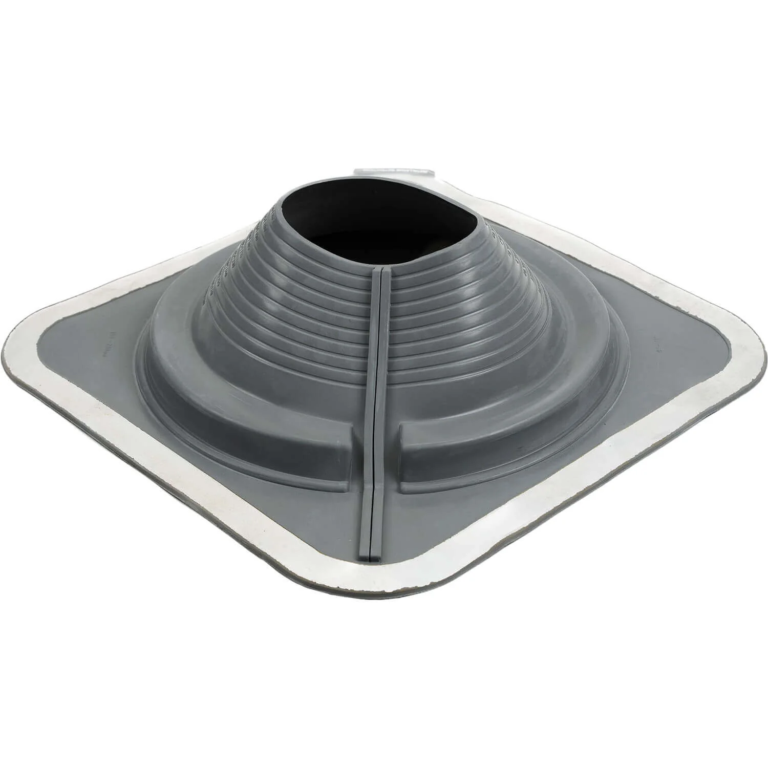 GRAY DEKTITE SQUARE BASE COMBO PIPE FLASHING BOOT:  EPDM Square Base Flexible Pipe Flashing Dektite - Image 24