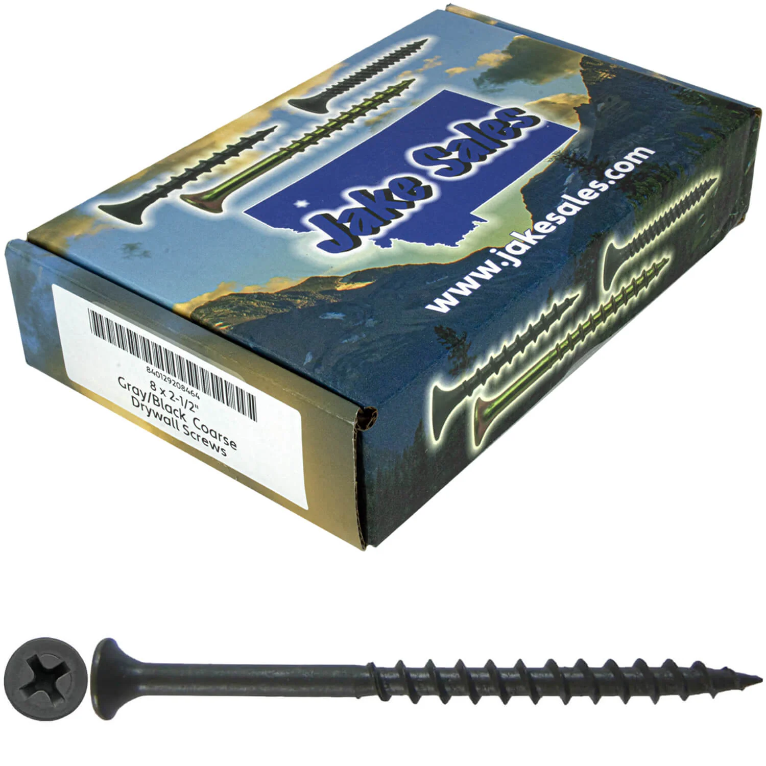 Gray Phosphate Coarse Thread Drywall Screws - Drywall, Gypsum board, Sheet rock, Plasterboard Screws. Use for all purpose wood screws. - Image 16