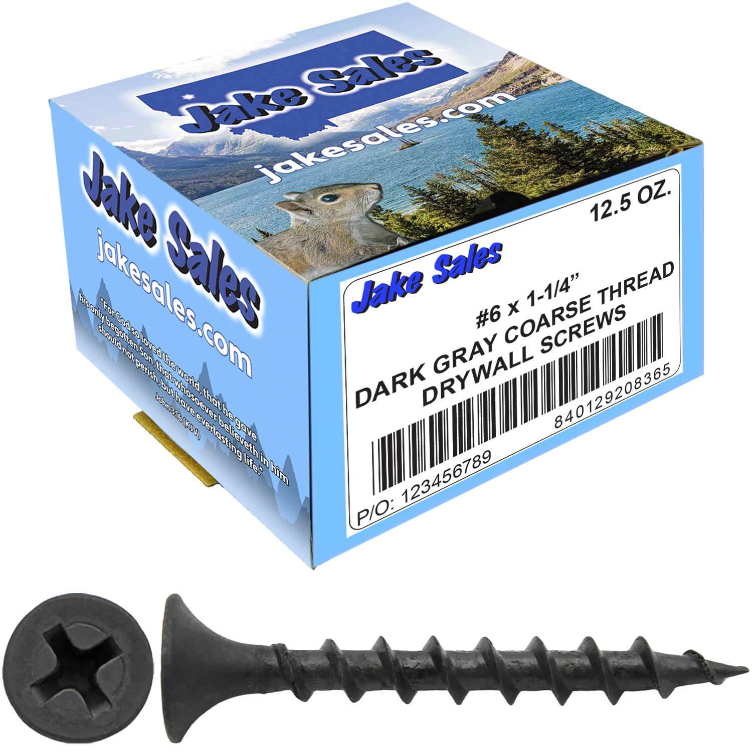 Gray Phosphate Coarse Thread Drywall Screws - Drywall, Gypsum board, Sheet rock, Plasterboard Screws. Use for all purpose wood screws. - Image 31