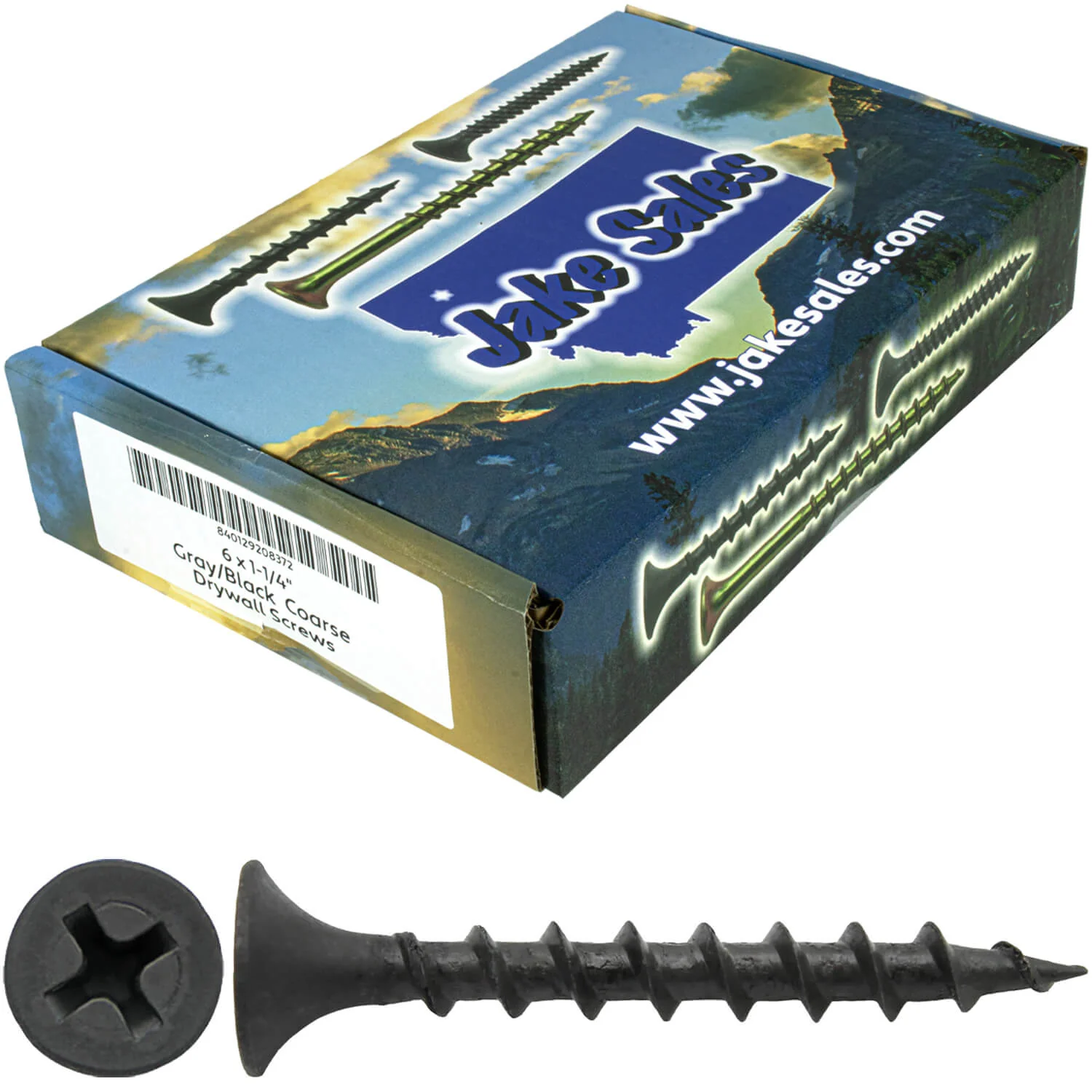 Gray Phosphate Coarse Thread Drywall Screws - Drywall, Gypsum board, Sheet rock, Plasterboard Screws. Use for all purpose wood screws. - Image 34