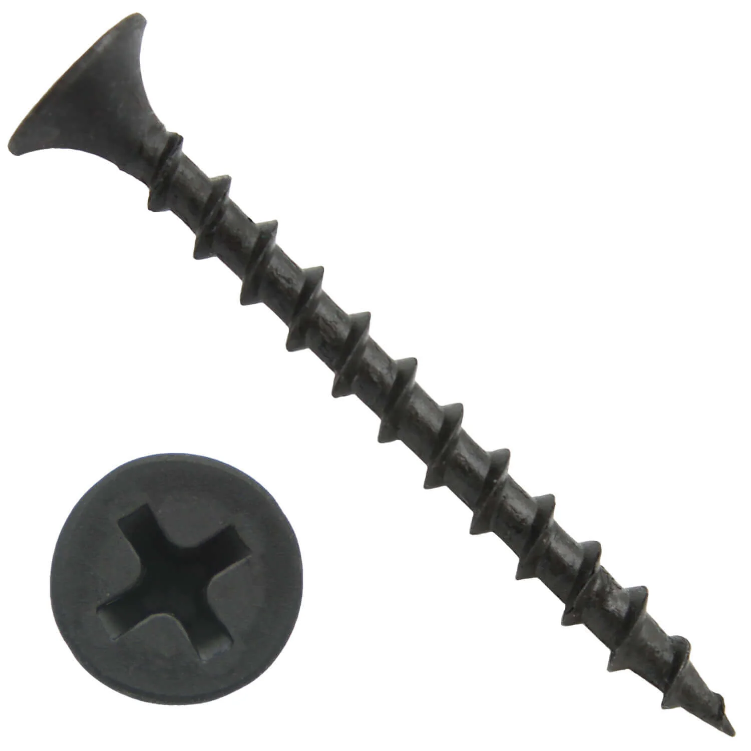 Gray Phosphate Coarse Thread Drywall Screws - Drywall, Gypsum board, Sheet rock, Plasterboard Screws. Use for all purpose wood screws. - Image 50
