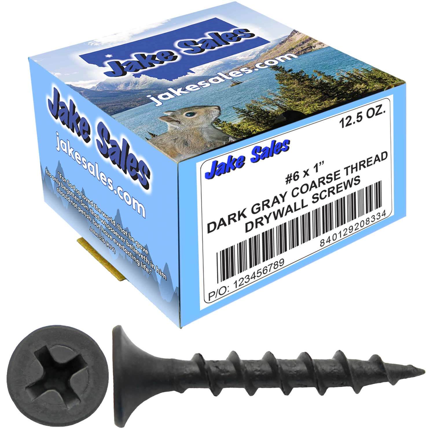 Gray Phosphate Coarse Thread Drywall Screws - Drywall, Gypsum board, Sheet rock, Plasterboard Screws. Use for all purpose wood screws. - Image 52