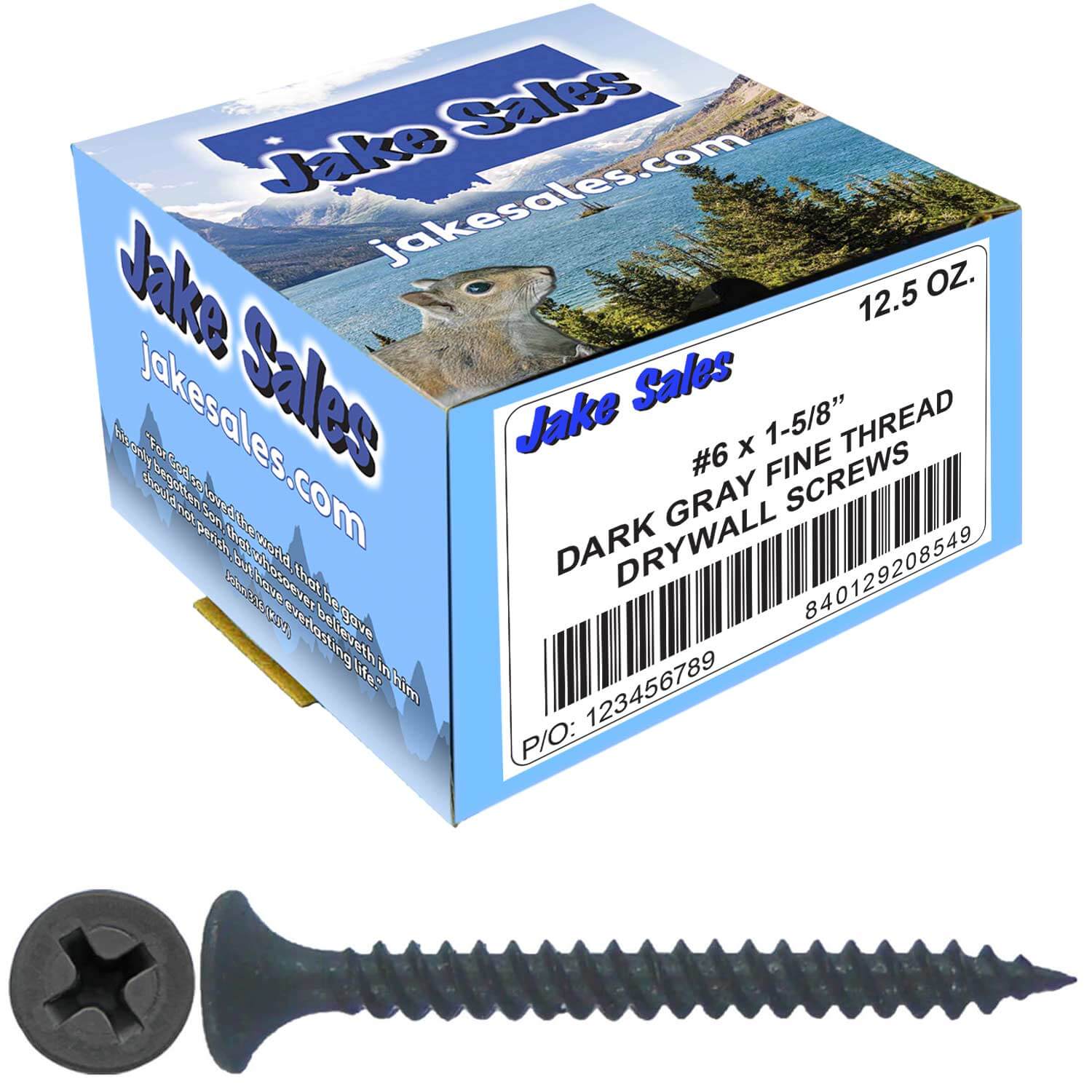Gray Phosphate Fine Thread Drywall Screws – Drywall, Gypsum, Sheetrock, Wood - Image 35