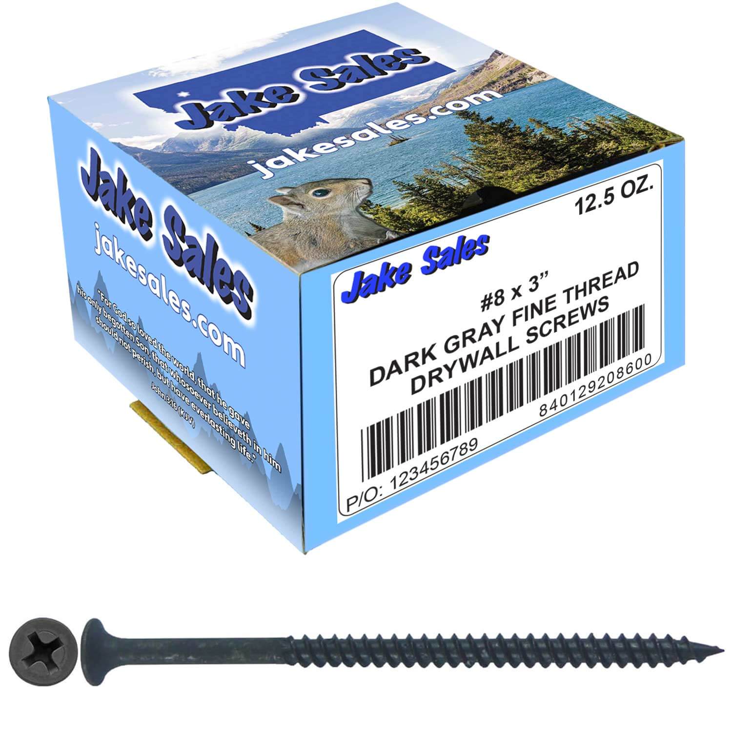Gray Phosphate Fine Thread Drywall Screws – Drywall, Gypsum, Sheetrock, Wood - Image 44