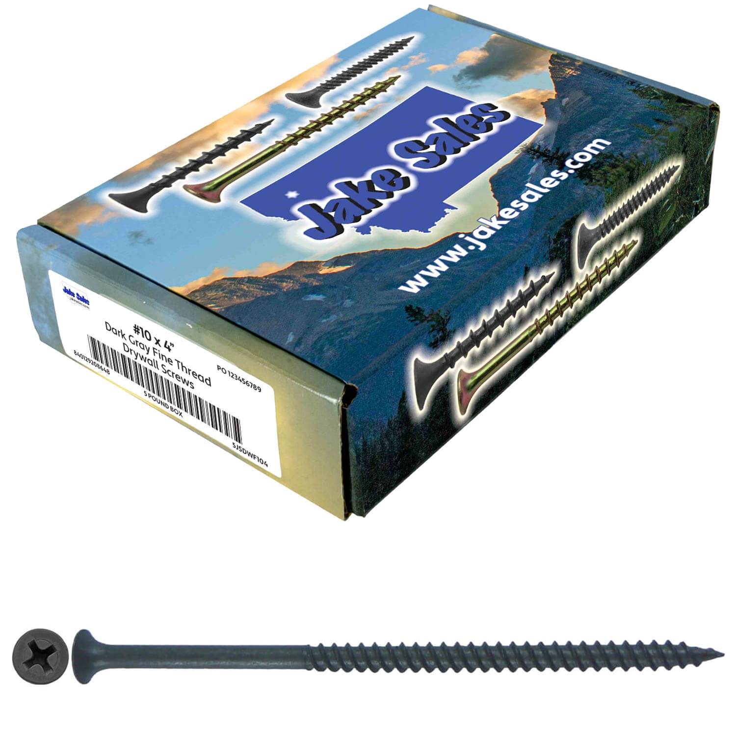 Gray Phosphate Fine Thread Drywall Screws – Drywall, Gypsum, Sheetrock, Wood - Image 76