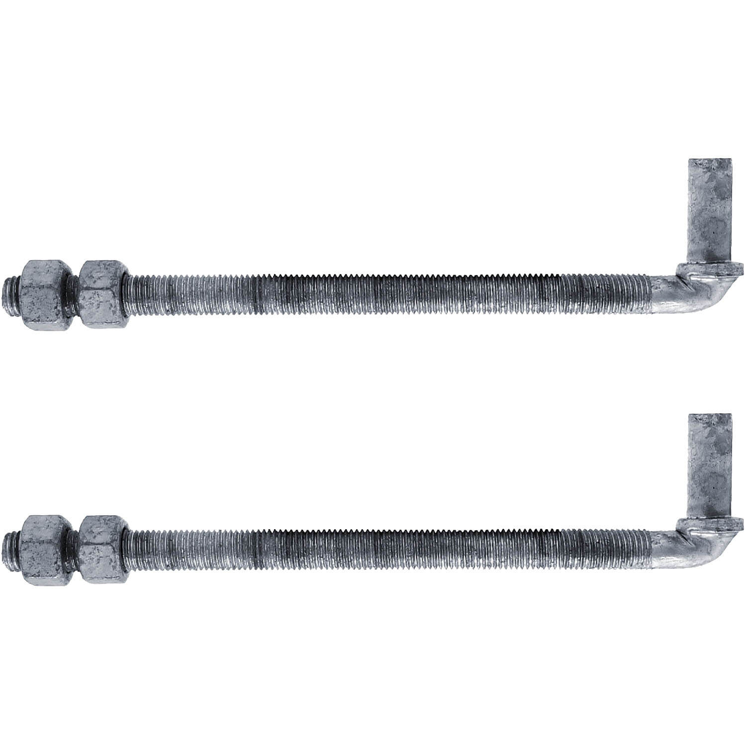 J-Bolt Post Hinge - Hinge Bolts Thru the Post Includes Nuts - J-Bolt Hinge has 5/8" Male Pin - Fence Bolt Though Post Hinge - Image 24