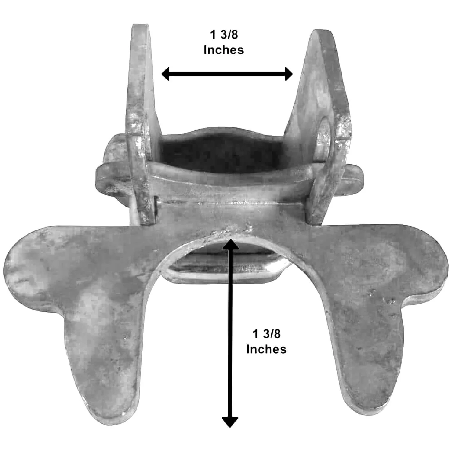 Kennel Gate Latch for Dog Kennel. Fits 1-3/8" Gate Frame & 1-3/8" Gate Post. Made of galvanized steel to prevent rust and corrosion - Image 17